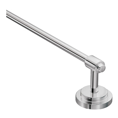 Moen Iso 18-in Spot Resist Brushed Nickel Wall Mount Single Towel Bar