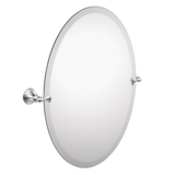 Moen Glenshire 26 in. x 22 in. Frameless Pivoting Wall Mirror in Chrome