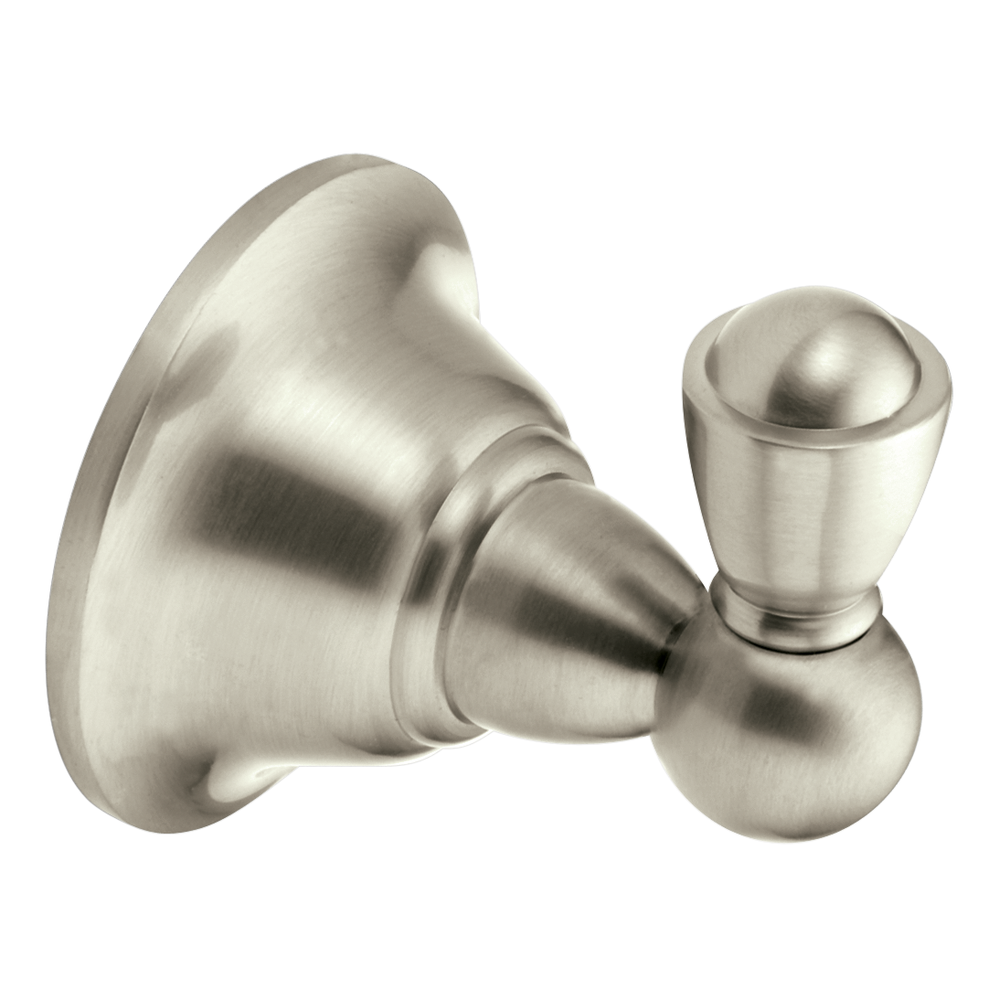 Moen Sage Single Hook Spot Resist Brushed Nickel Towel Hook