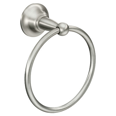 Moen Sage Brushed Nickel Wall Mount Towel Ring