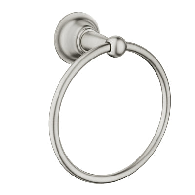 Moen Sage Brushed Nickel Wall Mount Towel Ring