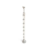 Dolle Prova PA1 36 in. x 1-1/2 in. Aluminum Top Mount Post