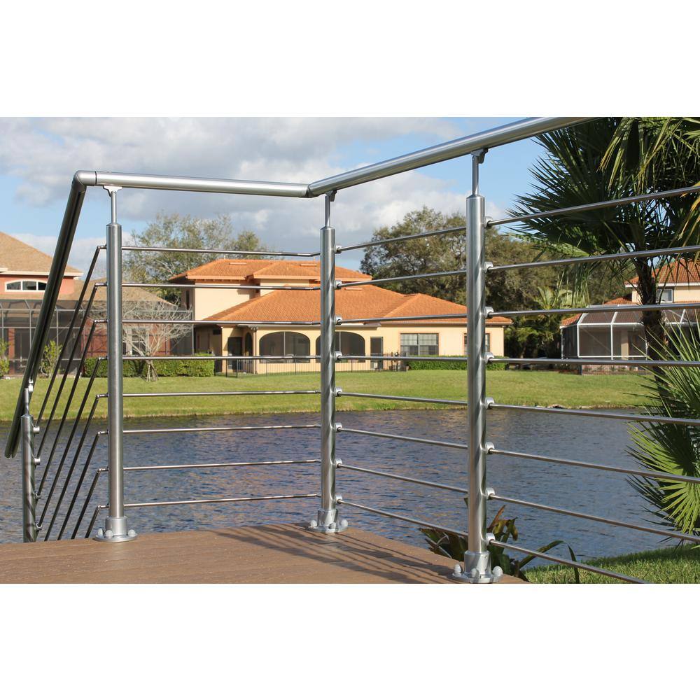 Dolle Prova PA1 36 in. x 1-1/2 in. Aluminum Top Mount Post