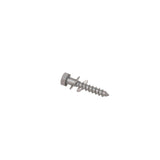 Dolle Prova PA22b Galvanized Steel Hex Screw Post Anchors (4-Piece)