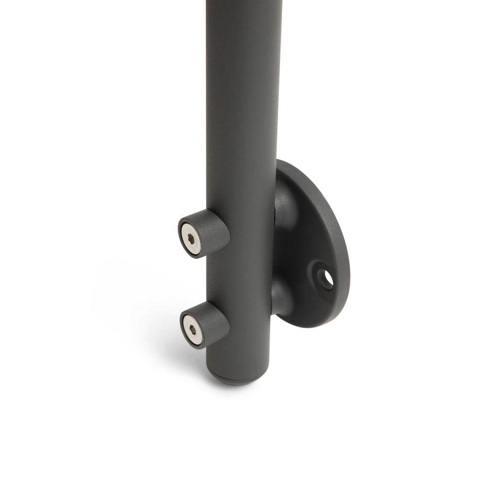 Dolle Prova PA2b 36 in. x 1-1/2 in Anthracite Side Mount Post