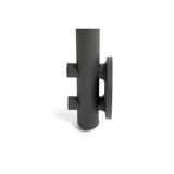 Dolle PA2ab 42 in. x 1-1/2 in Anthracite side mount post