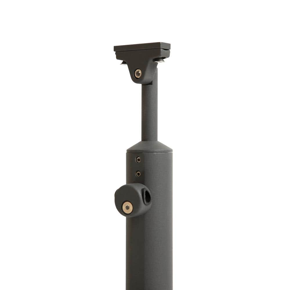 Dolle Prova PA1b 36 in. x 1-1/2 in. Anthracite Top Mount Post