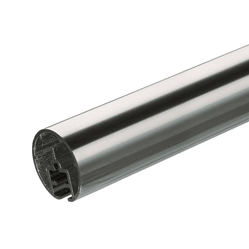 Dolle Prova 36 in. H x 79 in. W Brushed Silver Aluminum Stair Railing Kit