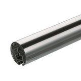 Dolle Prova 36 in. H x 79 in. W Brushed Silver Aluminum Stair Railing Kit