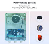 DOORADO Dual Swing Automatic Gate Opener Kit with IR Sensors Timer Auto Close