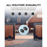 DOORADO 280-Watt Sliding Automatic Gate Opener Kit for 1800 lbs. 40 ft. Doors with 2 Remote Controls 2 Infrared Sensors