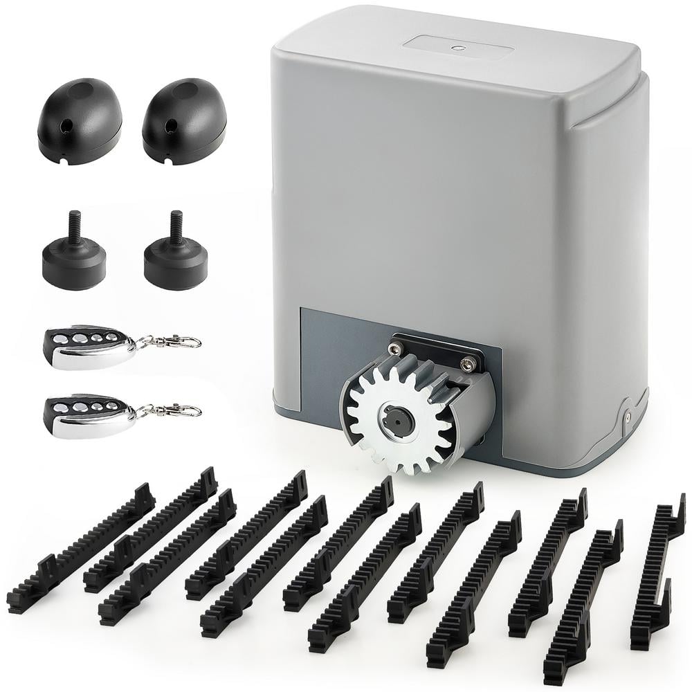 DOORADO Automatic Sliding Gate Opener with 2 Remote Controls