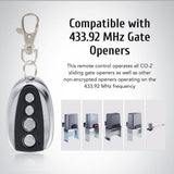 DOORADO 4-Button with Remote Transmitter for Automatic Gate Openers (Set of 2)