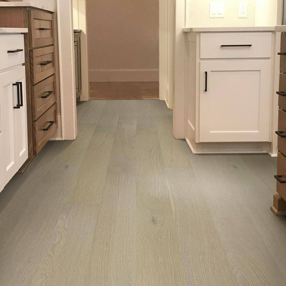 A&A Surfaces Woodridge Dorman Oak 0.28 in. x 6.5 in. Waterproof Wire Brushed Engineered Hardwood Flooring (21.67 sq. ft./case)
