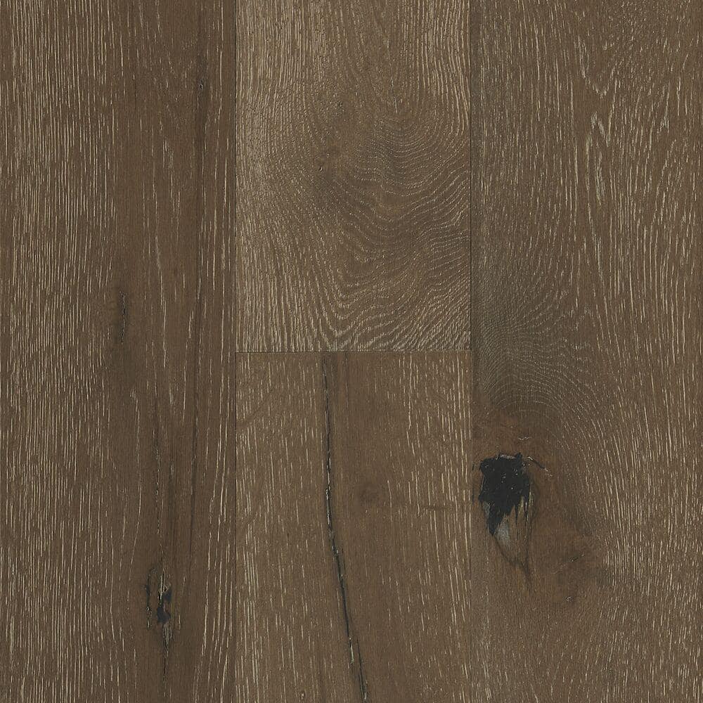 Bruce Time Honored Double Chocolate Wh Oak 3/8 in. T x 6.46 in. W T+G Engineered Hardwood Flooring (32.11 sq.ft./ctn)