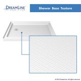 Cornerview 36 x 36 x 76.75 in. Framed Corner Sliding Shower Enclosure in Chrome with Acrylic Base and Back Walls Kit
