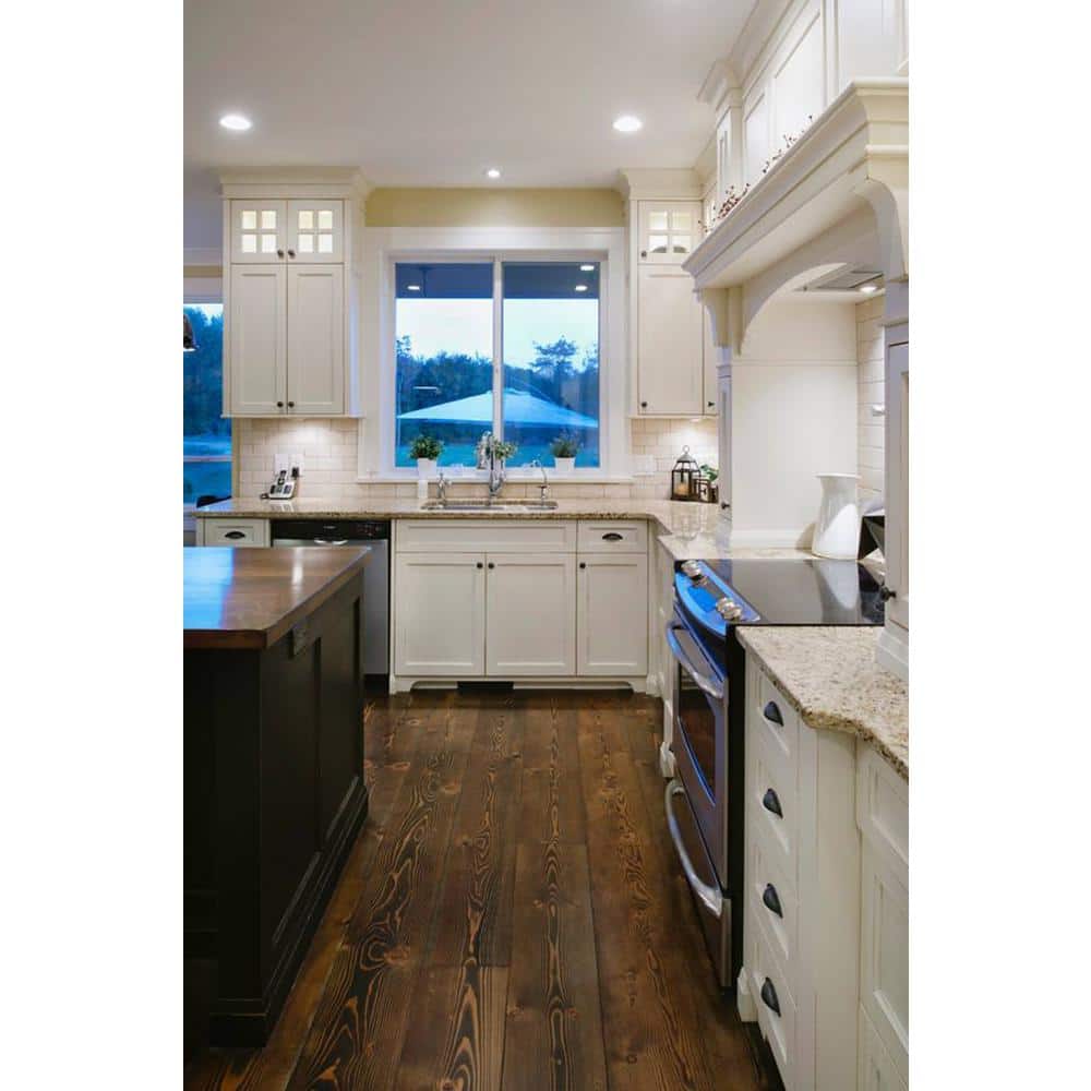 HOMEIBRO Newport Light Dove Plywood Shaker Style Stock 1-Door 1-Drawer Base Kitchen Cabinet (15 in. x 34.5 in. x 24 in.)