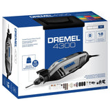 Dremel 4300 Series 1.8 Amp Variable Speed Corded Rotary Tool Kit with Rotary Tool WorkStation Stand and Drill Press