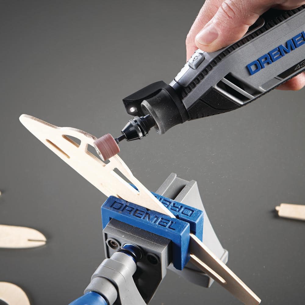 Dremel 4300 Series 1.8 Amp Variable Speed Corded Rotary Tool Kit with Rotary Tool WorkStation Stand and Drill Press
