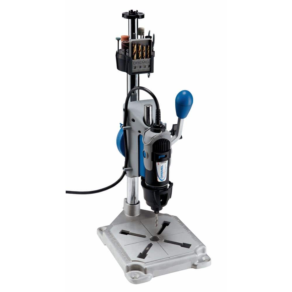 Dremel 4300 Series 1.8 Amp Variable Speed Corded Rotary Tool Kit with Rotary Tool WorkStation Stand and Drill Press