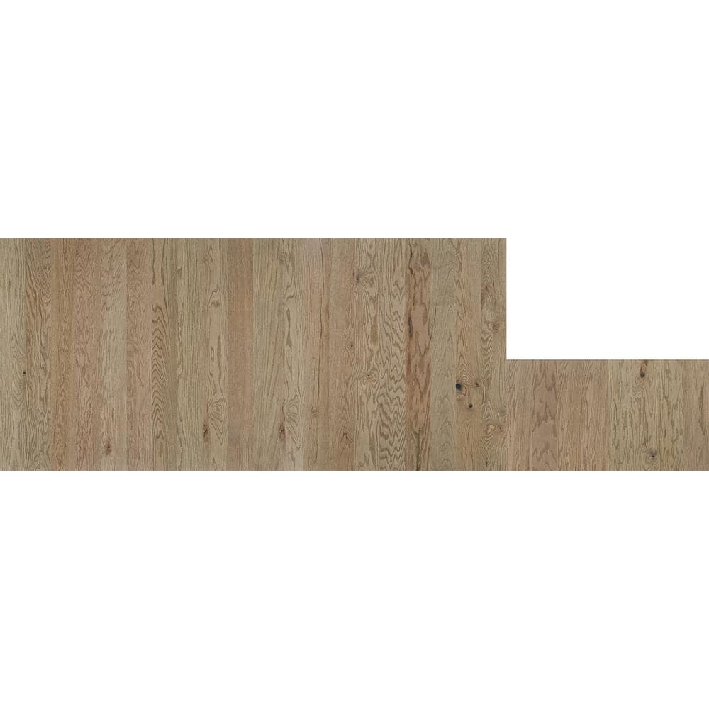 Shaw Pavillion Drift Red Oak 3/8 in. T X 6.3 in. W Tongue and Groove Engineered Hardwood Flooring (30.48 sq.ft./case)
