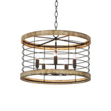 Maxim Lighting Homestead 24 in. 5-Light Black Chandelier