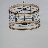Maxim Lighting Homestead 24 in. 5-Light Black Chandelier