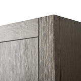 Vanity Art 24 in. W x 8 in. D x 33 in. H Bathroom Storage Wall Cabinet in Driftwood Gray/MB