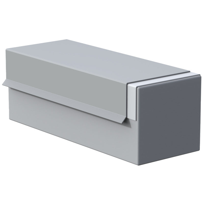 FlashCo TPO Coated Drip Edge 2 in. x 4 in. x 10 ft. - White (08FCTD240W)