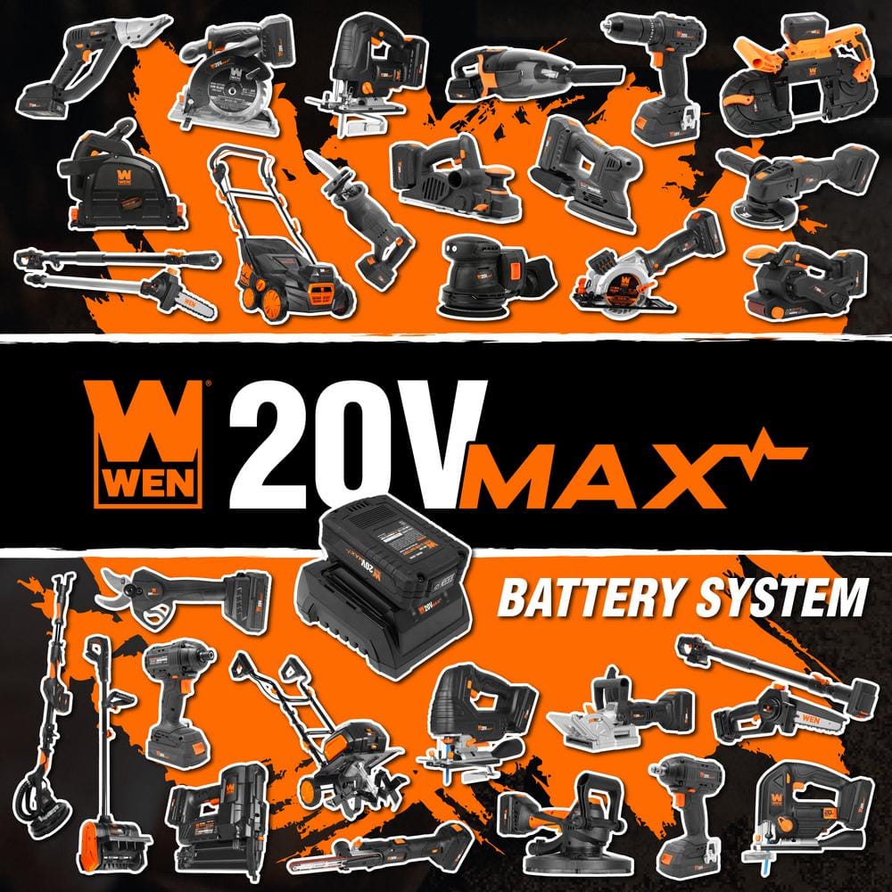 20-Volt Maximum Cordless Brushless Handheld 14 in. Drywall Sander with 4.0Ah Battery and Charger