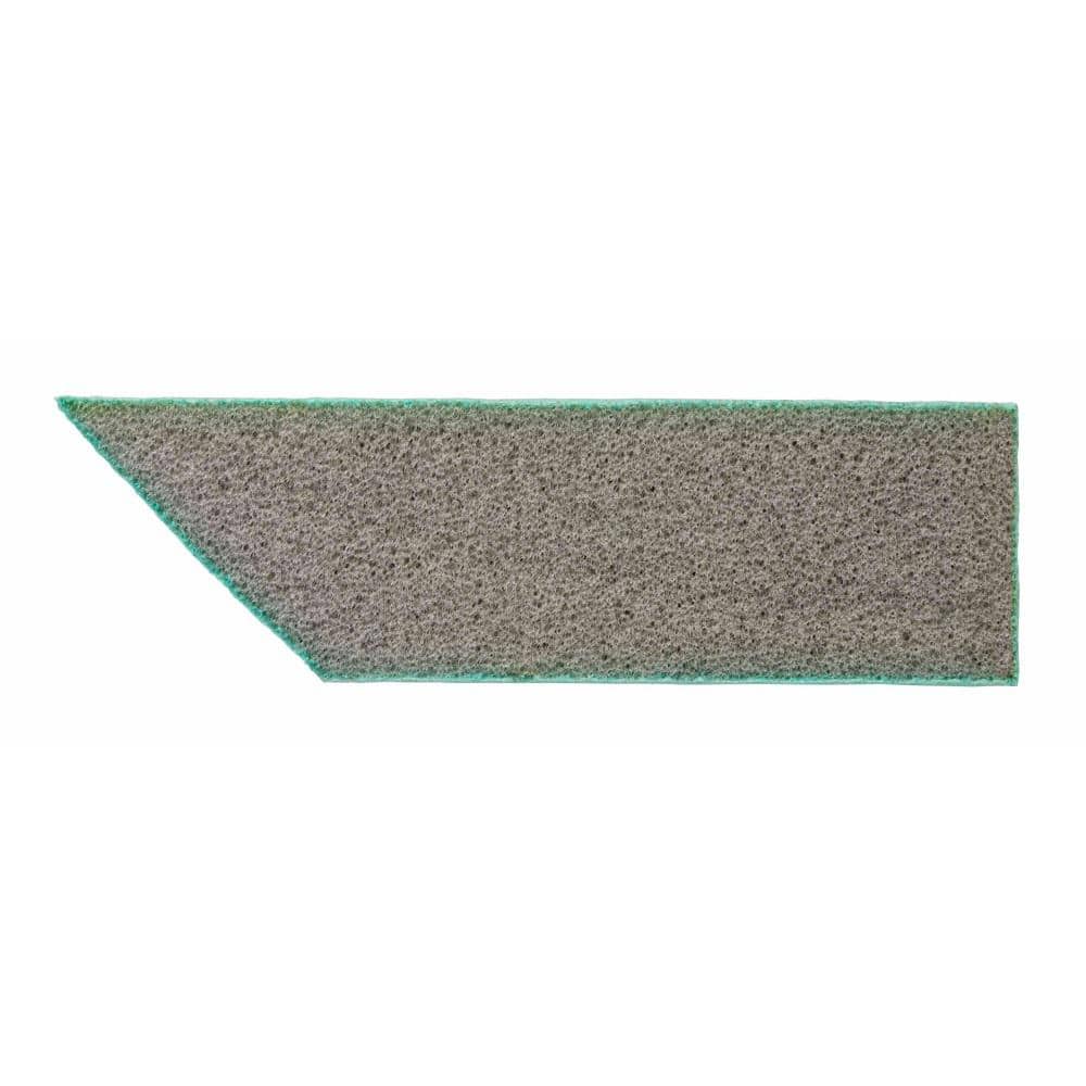 Pro Grade Precision 4 1/2 in. x 2 1/2 in. x 1 in. 120 Grit Fine Single Angled Drywall Sanding Sponge (2-Pack)