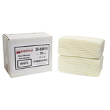 6 in. x 9 in. x 1/4 in. Non Abrasive White Finishing Hand Pads (20-Pack)