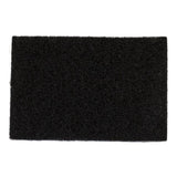 6 in. x 9 in. x 1/4 in. 150-180 Medium Black Finishing Hand Pads (20-Pack)
