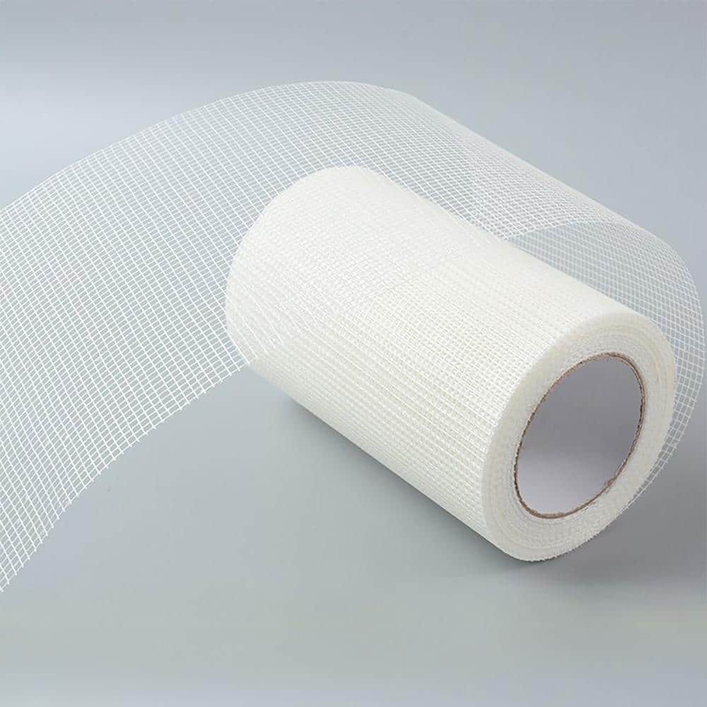 8 in. x 328 ft. Self-Adhesive Fiberglass Mesh Drywall Joint Tape 13-Mesh