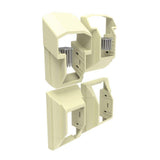 RDI T-Top Stair Bracket Set (2-Top and 2-Bottom Brackets) in Dune