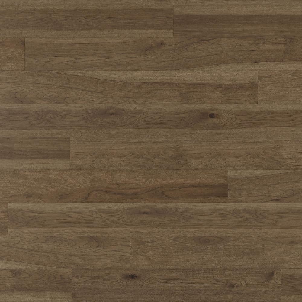 ASPEN FLOORING Durango Hickory 9/16 in T x 8.66 in. W Tongue and Groove Wire Brushed Engineered Hardwood Flooring (31.25 sqft/case)