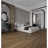 ASPEN FLOORING Durango Hickory 9/16 in T x 8.66 in. W Tongue and Groove Wire Brushed Engineered Hardwood Flooring (31.25 sqft/case)