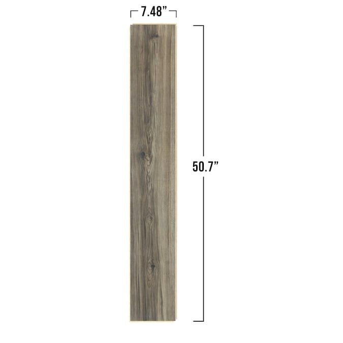 STAINMASTER PetProtect Bittersweet Hickory 12-mm T x 7-1/2-in W x 50-in L Waterproof Wood Plank Laminate Flooring (23.69-sq ft / Carton)