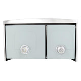 Farmhouse Apron Front Undermount 16-Gauge Stainless Steel 36 in. 60/40 Double Bowl Kitchen Sink with Grid Set and Drains