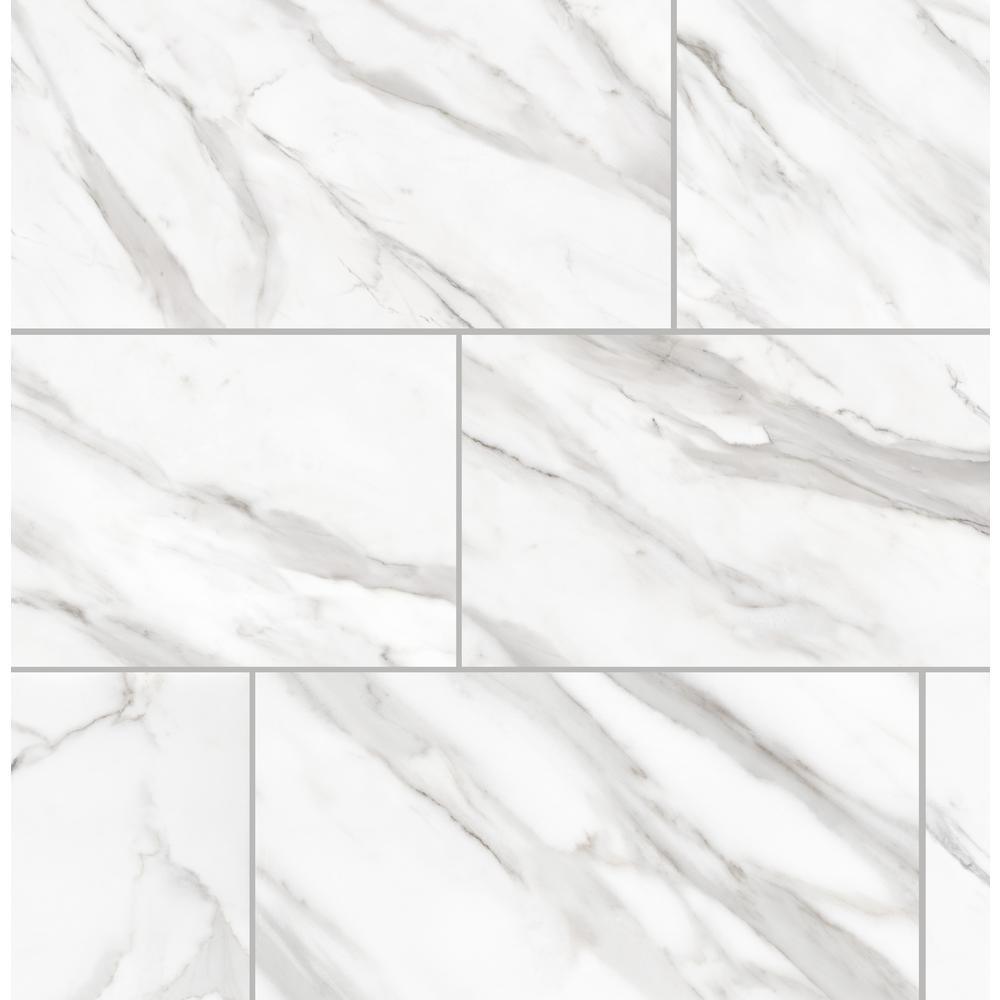 Avante Bianco Marble 12 in. x 24 in. Porcelain Floor and Wall Tile (425.6 sq. ft./pallet) - Super Arbor
