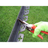 Valley View Industries 20 ft. Long x 2 in Depth x 1.5 in Height No Dig Edging Polyethylene with Extra Nails