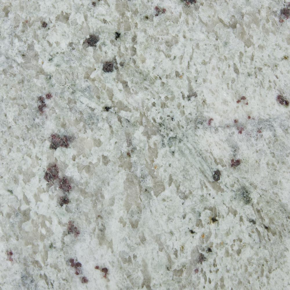 43 in. W x 22 in. D x .75 H Granite Vanity Top in Glacier White with White Basin - Super Arbor