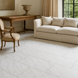 Brookfield Marble 22 MIL x 11.9 in. W x 23.8 in. L Click Lock Waterproof Vinyl Tile Flooring (17.7 sqft/case)