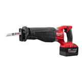 M18 FUEL 18-Volt Lithium-Ion Brushless Cordless SAWZALL Reciprocating Saw Kit W/(2) 9.0Ah Batteries & Hard Case - Super Arbor