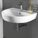 Nameeks Bella Wall Mounted Bathroom Sink in White