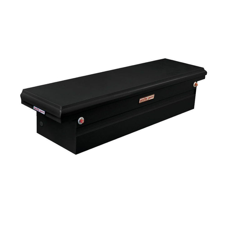 Weather Guard 71.5 Matte Black Steel Full Size Crossbed Truck Tool Box - Super Arbor