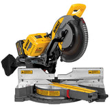 FLEXVOLT 120-Volt MAX Lithium-Ion Cordless Brushless 12 in. Sliding Miter Saw, Batteries and Bonus Stand - Super Arbor