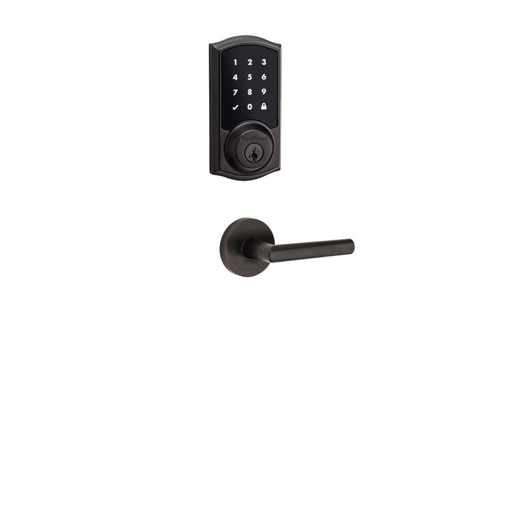 Z-Wave SmartCode 916 Touchscreen Satin Nickel Single Cylinder Electronic Deadbolt Featuring SmartKey Security - Super Arbor