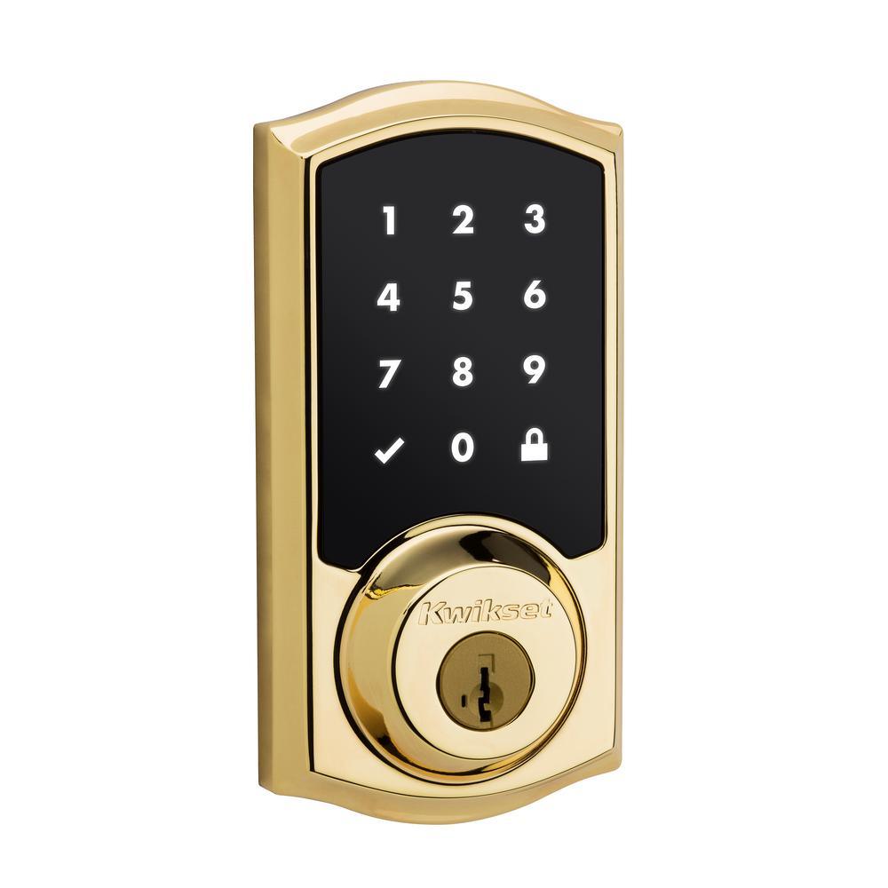 Z-Wave SmartCode 916 Touchscreen Venetian Bronze Single Cylinder Electronic Deadbolt Featuring SmartKey Security - Super Arbor