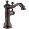 Delta Cassidy Venetian Bronze 1-handle Single Hole WaterSense Bathroom Sink Faucet with Drain